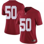 Women's Alabama Crimson Tide #50 Tim Smith Crimson Limited NCAA College Football Jersey 2403GABG8